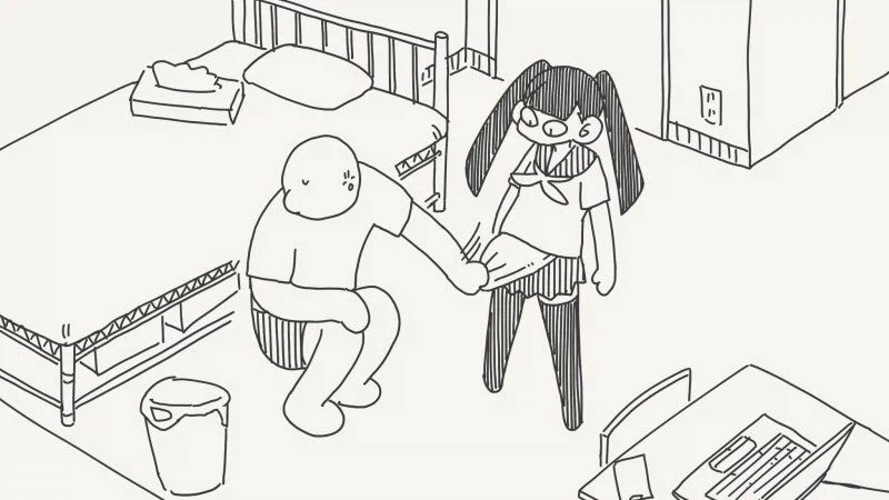 남자를 놀라게 해주고 싶었다는 만화 - 이미지 2