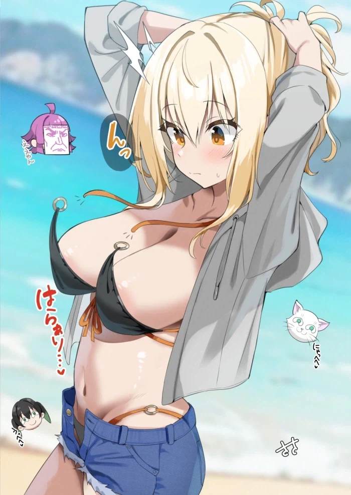 ㅎㅂ) 비키니 입은 누나들이 기분좋은거 해주는 만화.manga 이미지 3