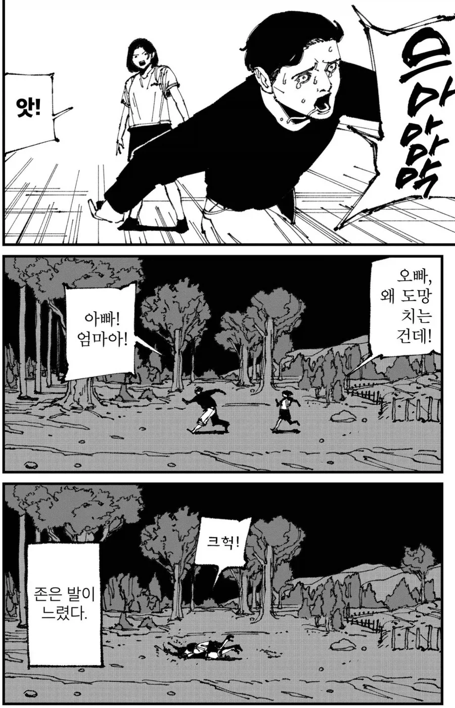 UFC를 감명 깊게 본 여동생이 오빠에게 한판 하자는 만화 - 이미지 4
