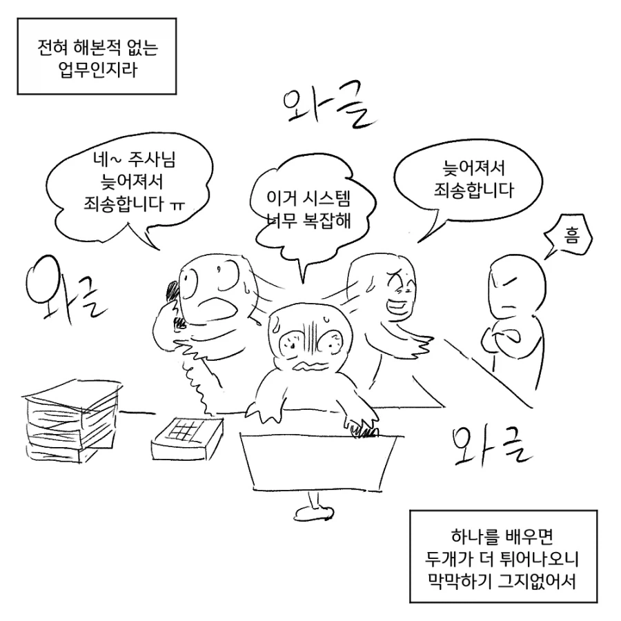 공무원 일상만화 : 빈자리 땜빵하기 - 이미지 2