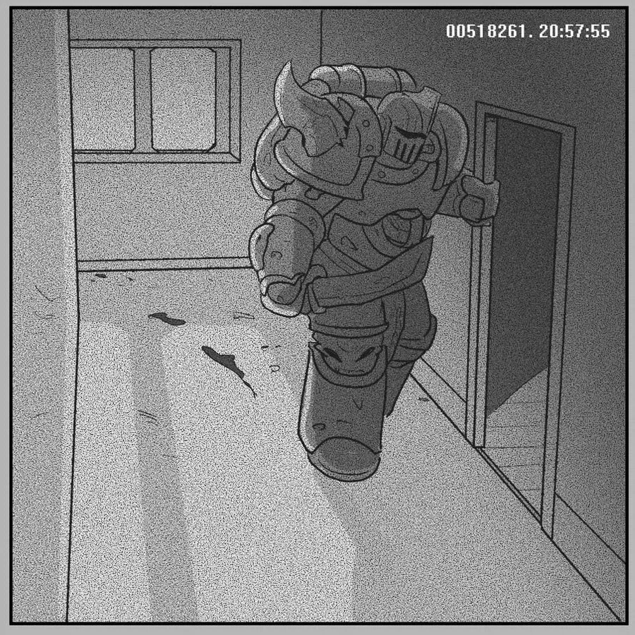 워해머)스페이스마린이 시민을 구해주러 달려온manga - 이미지 31