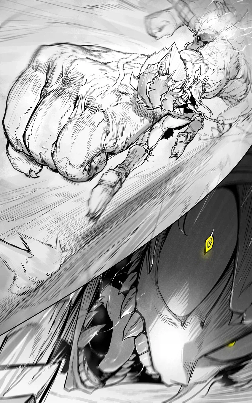 라쟌한테 습격받은 여성헌터manga - 이미지 6