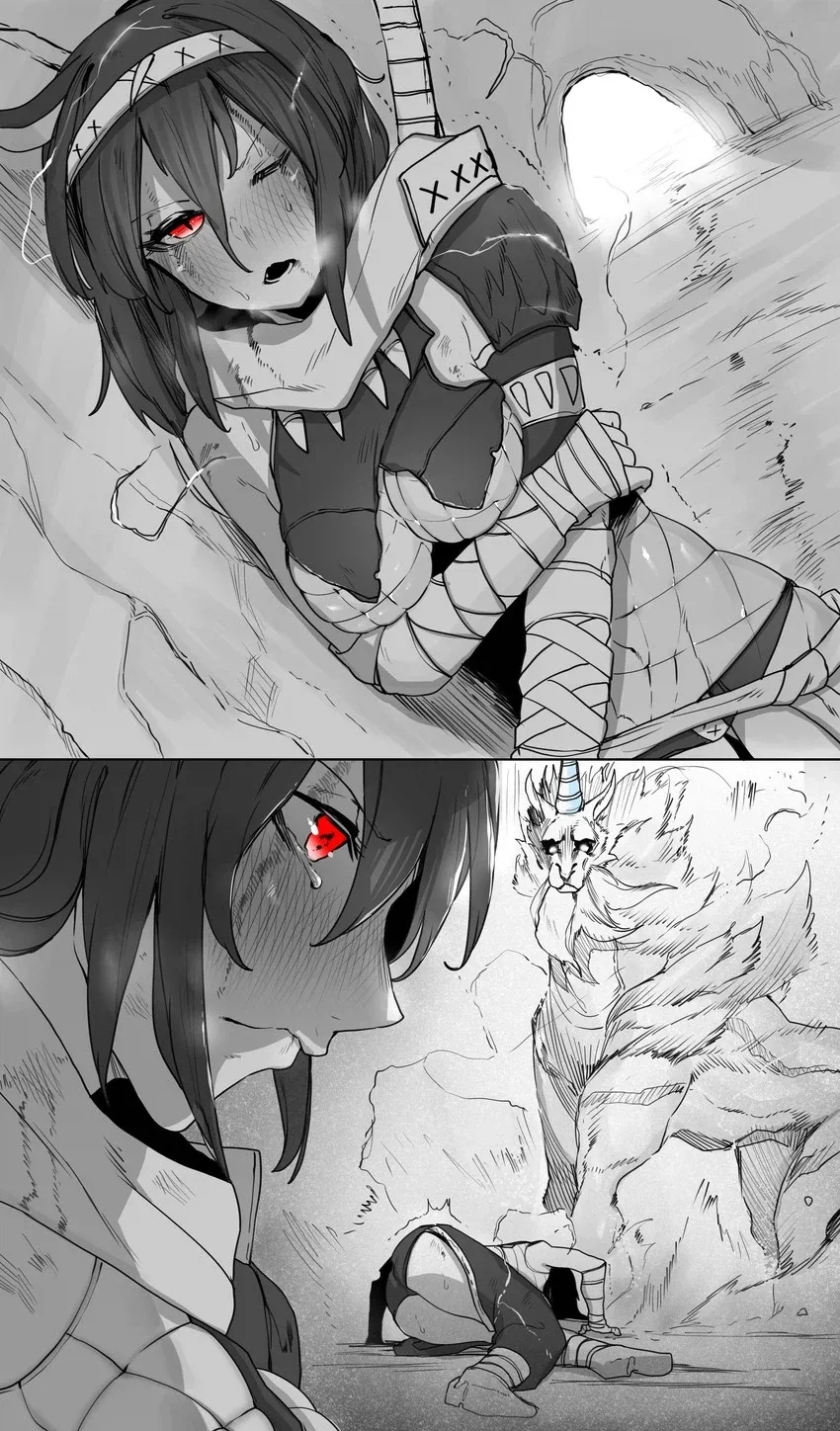 몬헌)키린을 사냥하는 여성헌터manga - 이미지 4