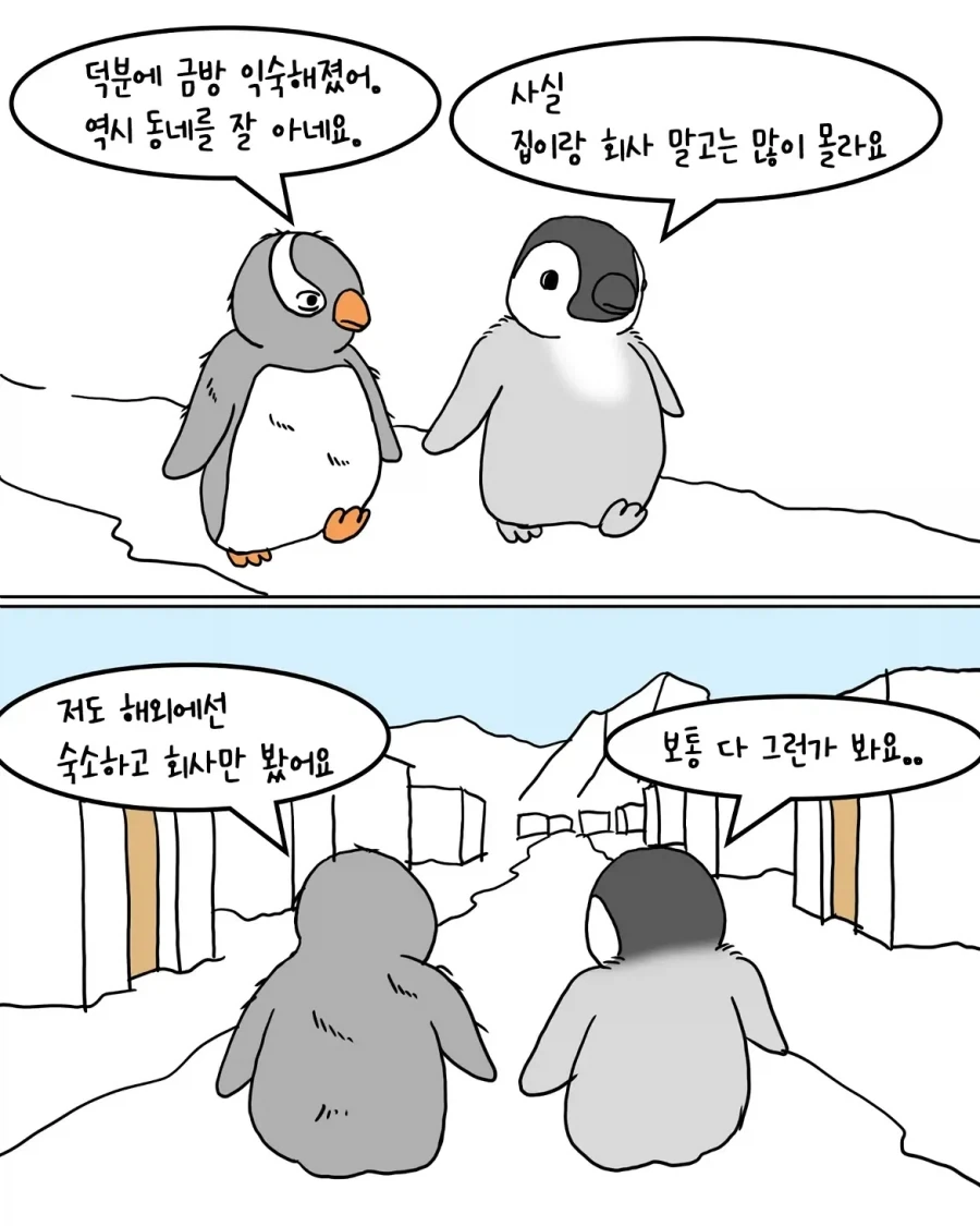 해외에서 돌아온 펭귄 만화.manwha - 이미지 8