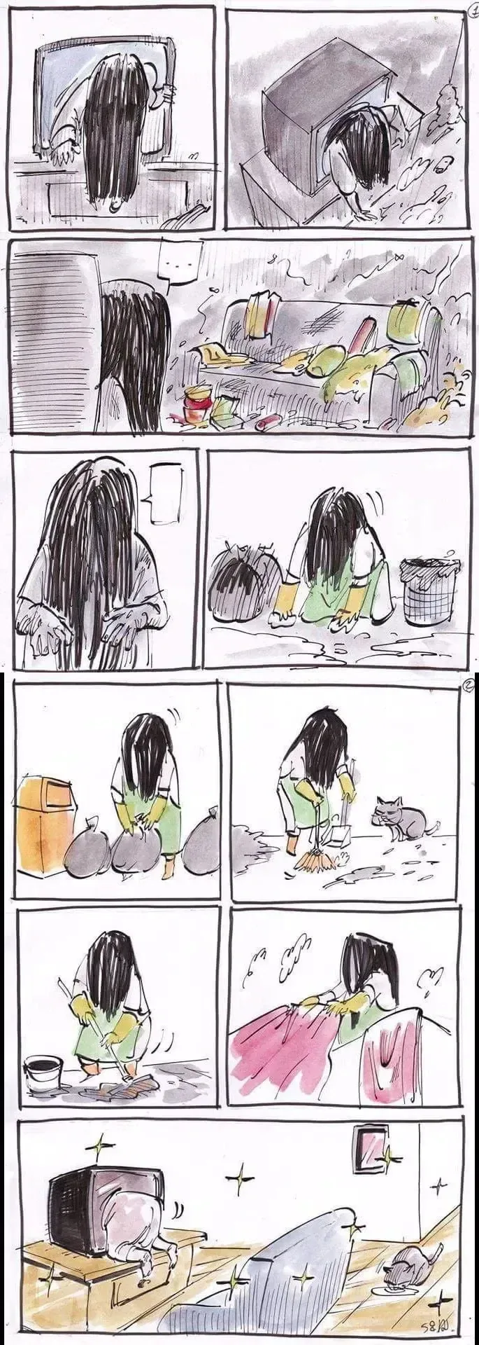 사다코—각시 manhwa