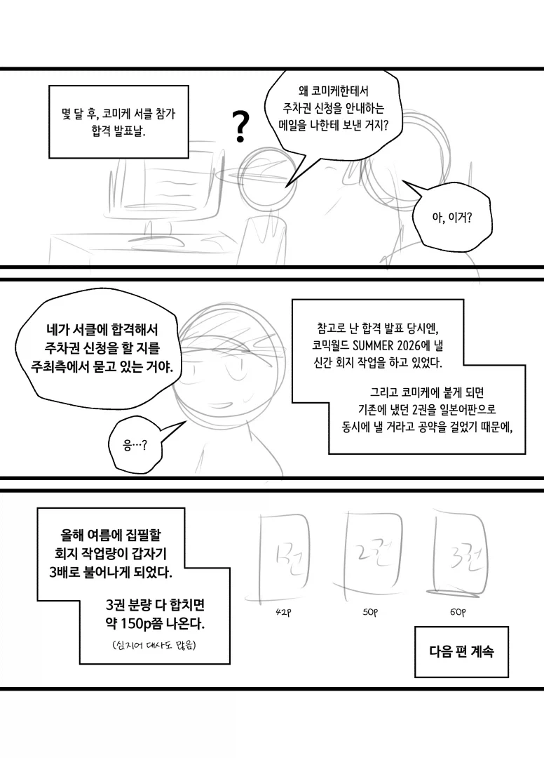코미케 서클 신청에 합격 당한 만화 - 이미지 2