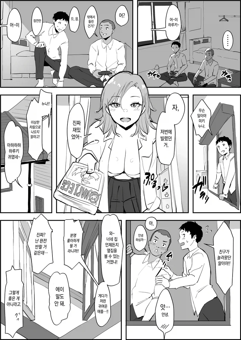 데자와) 친한 누나에게 ㅇㅎ 부탁해보는 manga 이미지 2