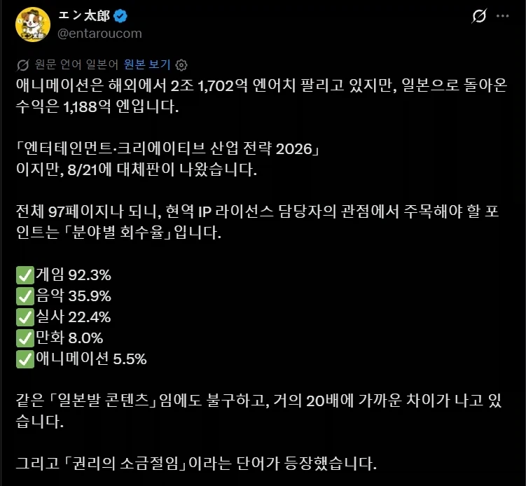 일본 만화/애니메이션 업계 관계자들이 뿔난 이유 .jpg