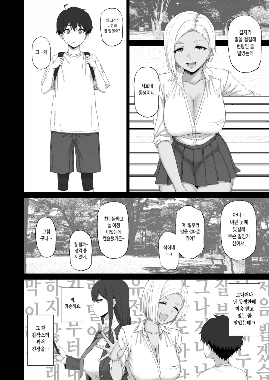 누나: 동생한테 손대면 죽여버린다.manga