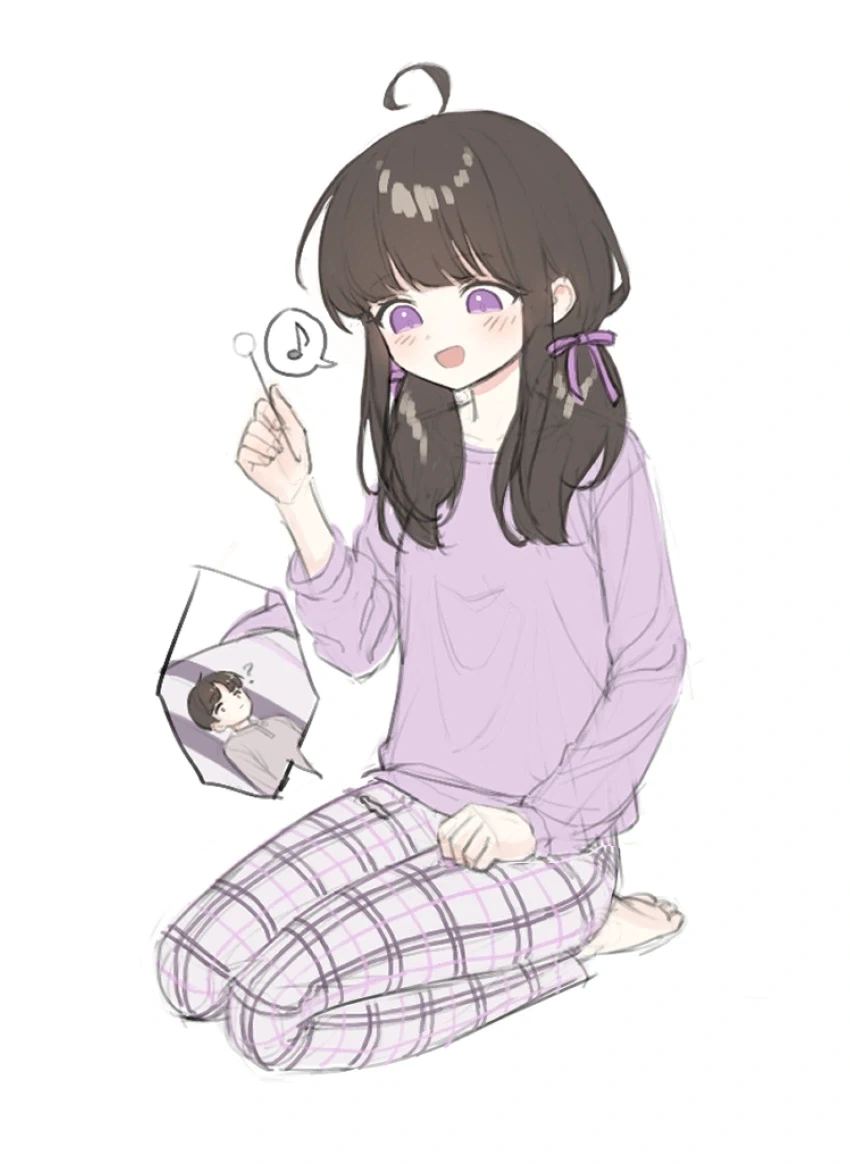 거인 소녀와 남친 만화