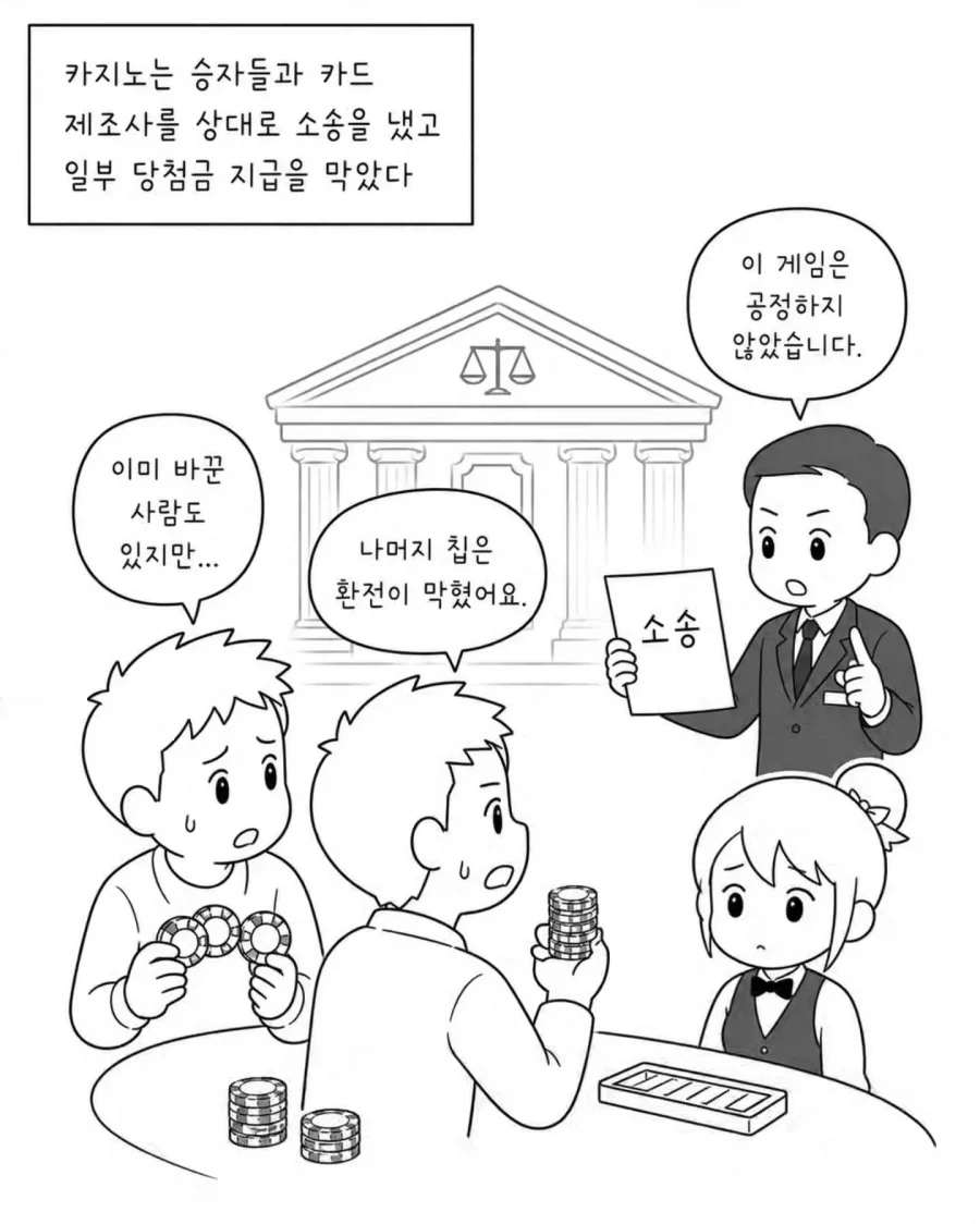 카지노에서 실제로 벌어졌던 사건 .manhwa - 이미지 10