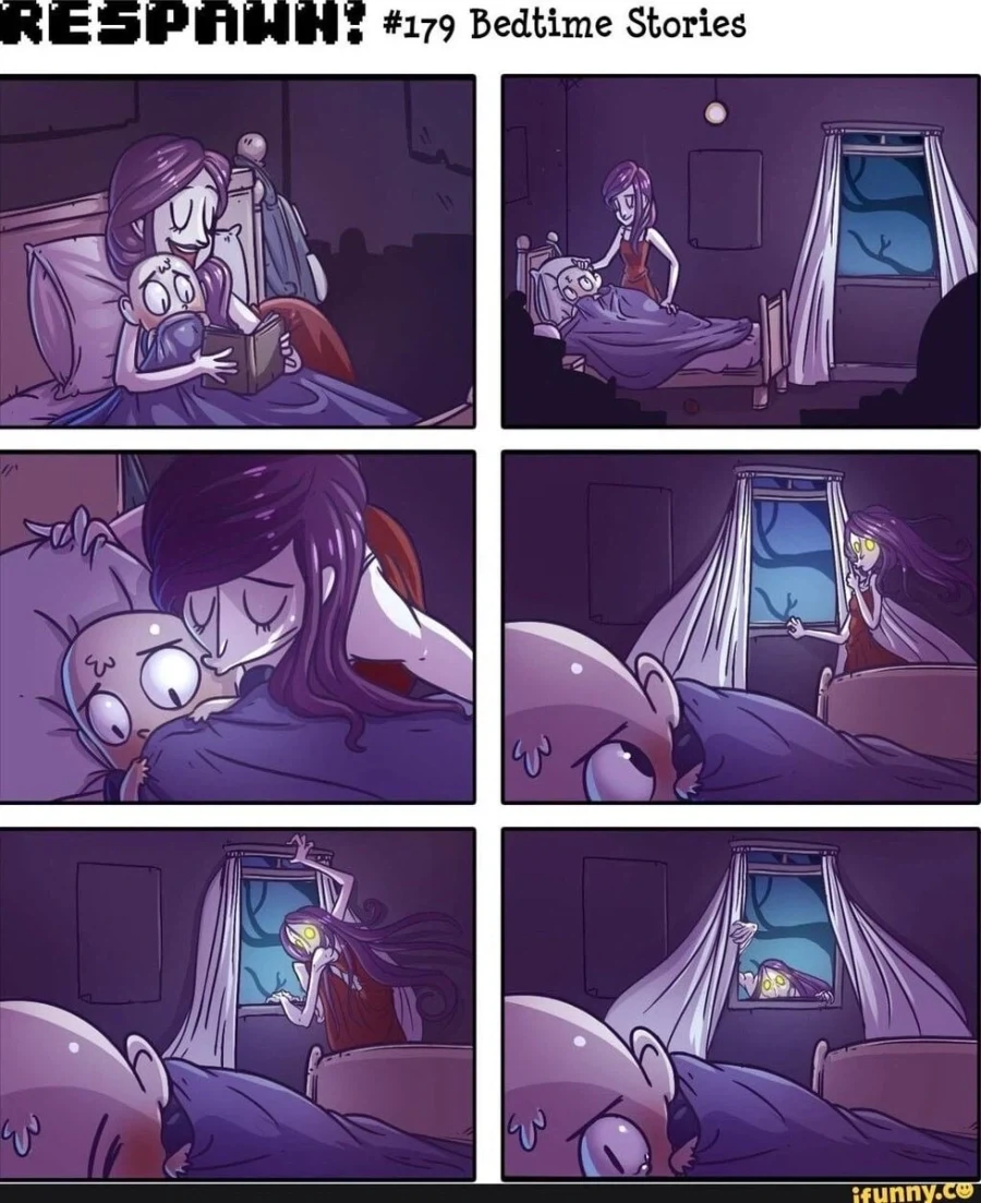열심히 재웠는데도 불안해서 자지 못하는 아이 manhwa
