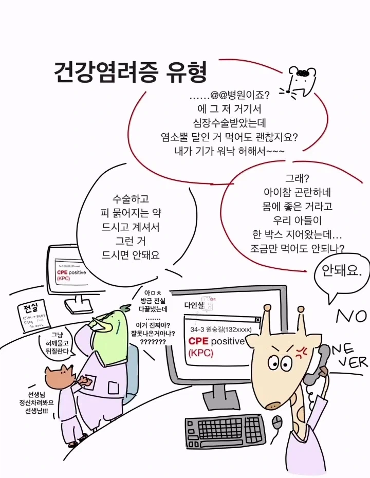 병원에 오는 문의전화.manwha - 이미지 7
