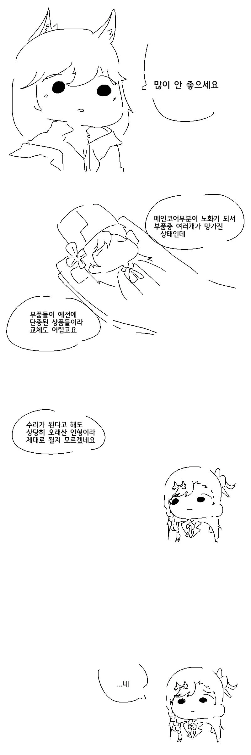소녀 전선] 네게브와 나강 할매 만화 - 이미지 4