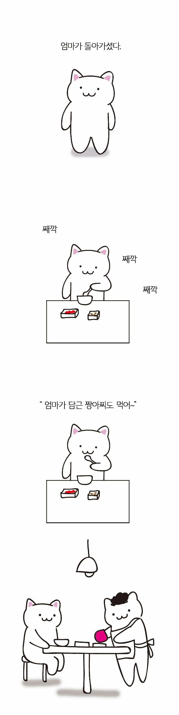 엄마가 돌아가셨다.manhwa