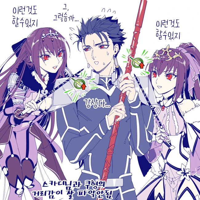 페그오)더블멀린 vs 더블스카디.manhwa