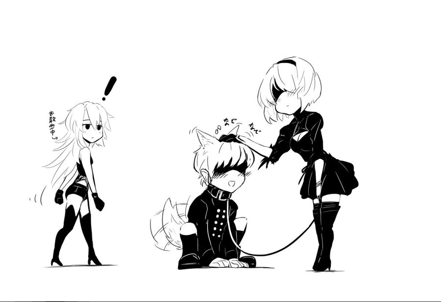 [NieR] ㅅㄱㄱ 시뮬레이션을 체험하는 2B와 9S.manhwa 대표 이미지