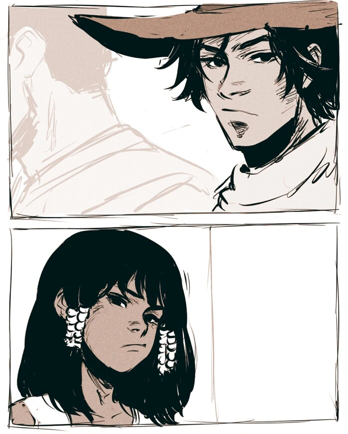 ㅎㅂ)오버워치 어린 파라와 맥크리 만화.manhwa