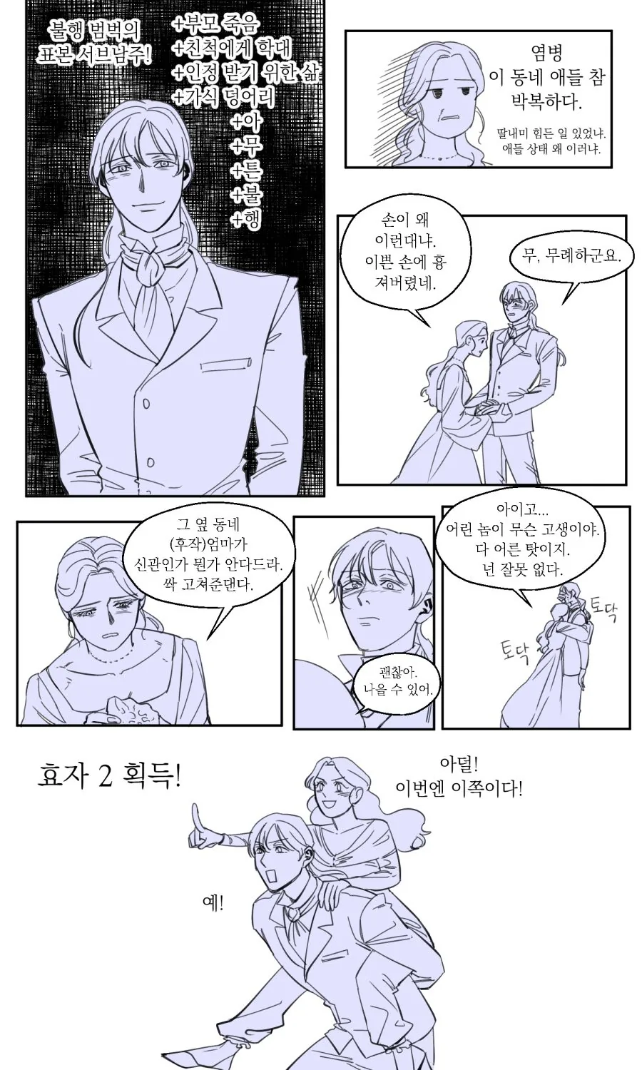 딸내미가 쓰던 소설 속 여주인공이 된 엄마.manga - 이미지 3