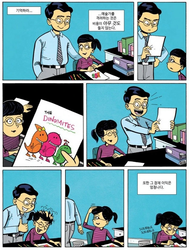 예술가를 격려해야 하는 이유.manga