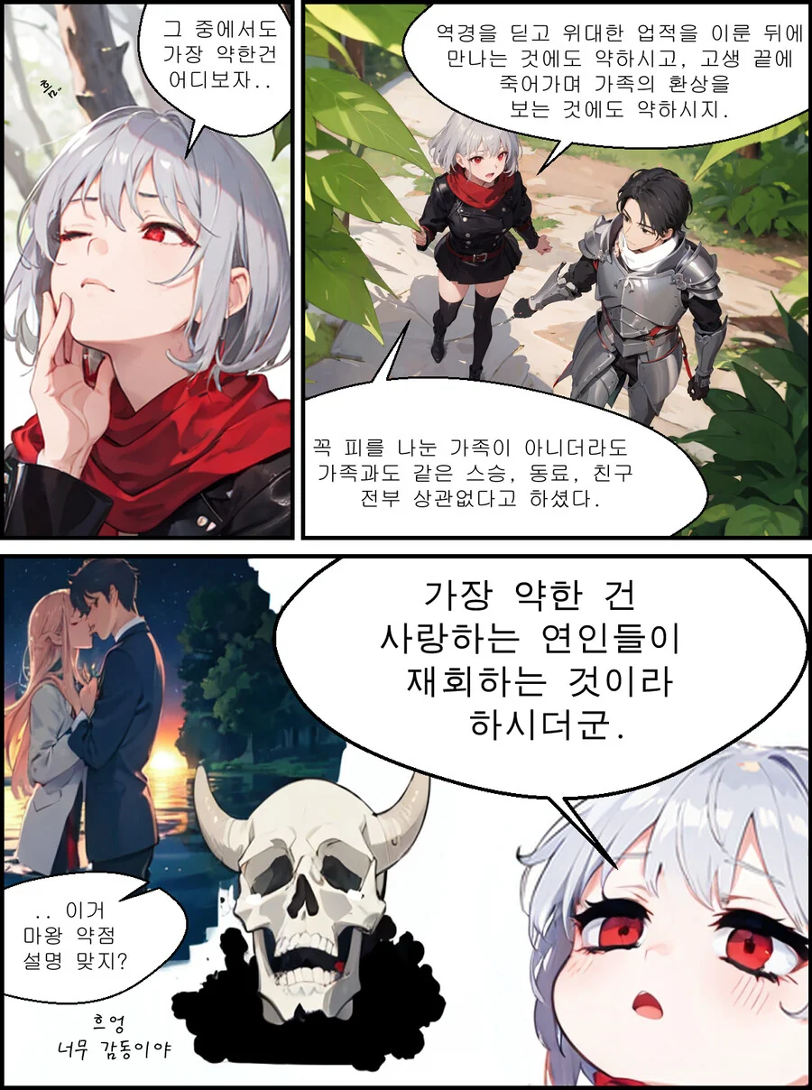 AI)마왕님의 약점을 알려주는.manhwa - 이미지 2