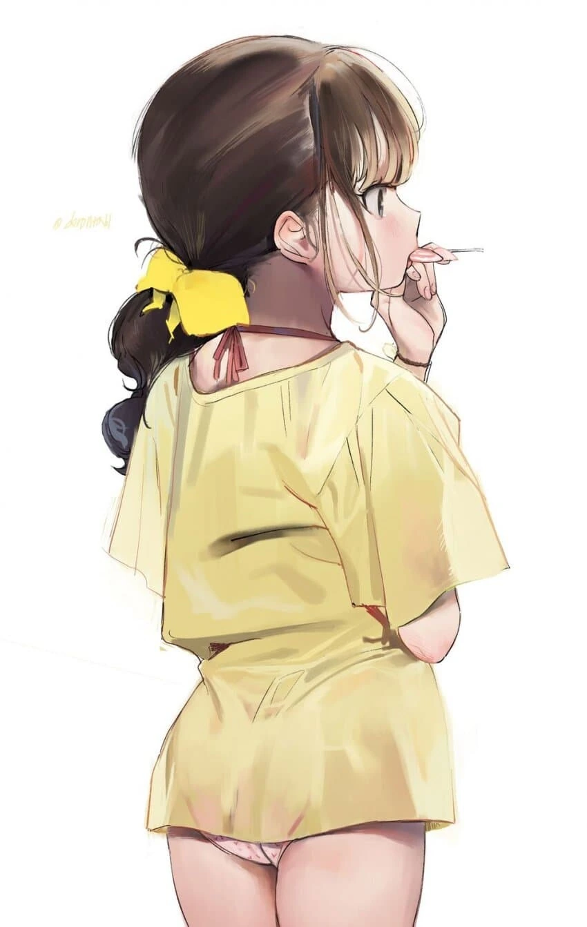 사탕 먹는 어린이