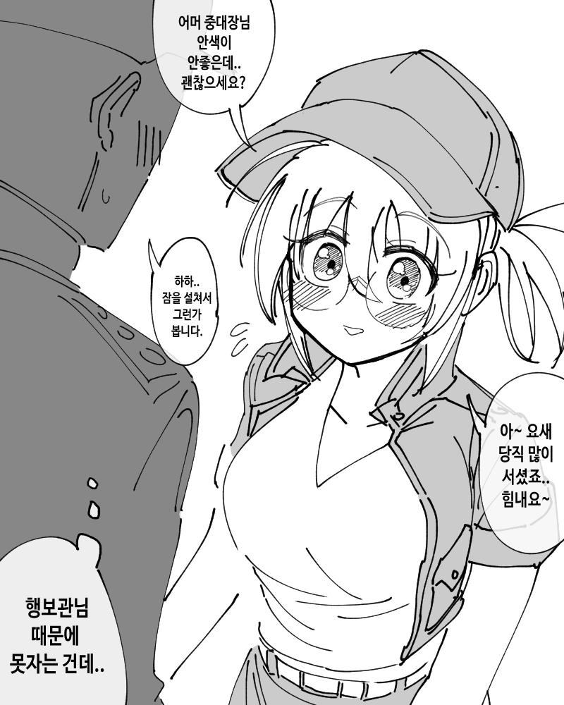 행보관님 만화