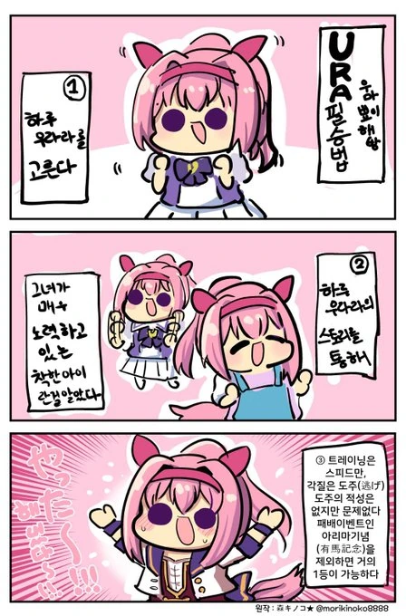 말딸)하루우라라가 너무 귀여운 만화.manwha