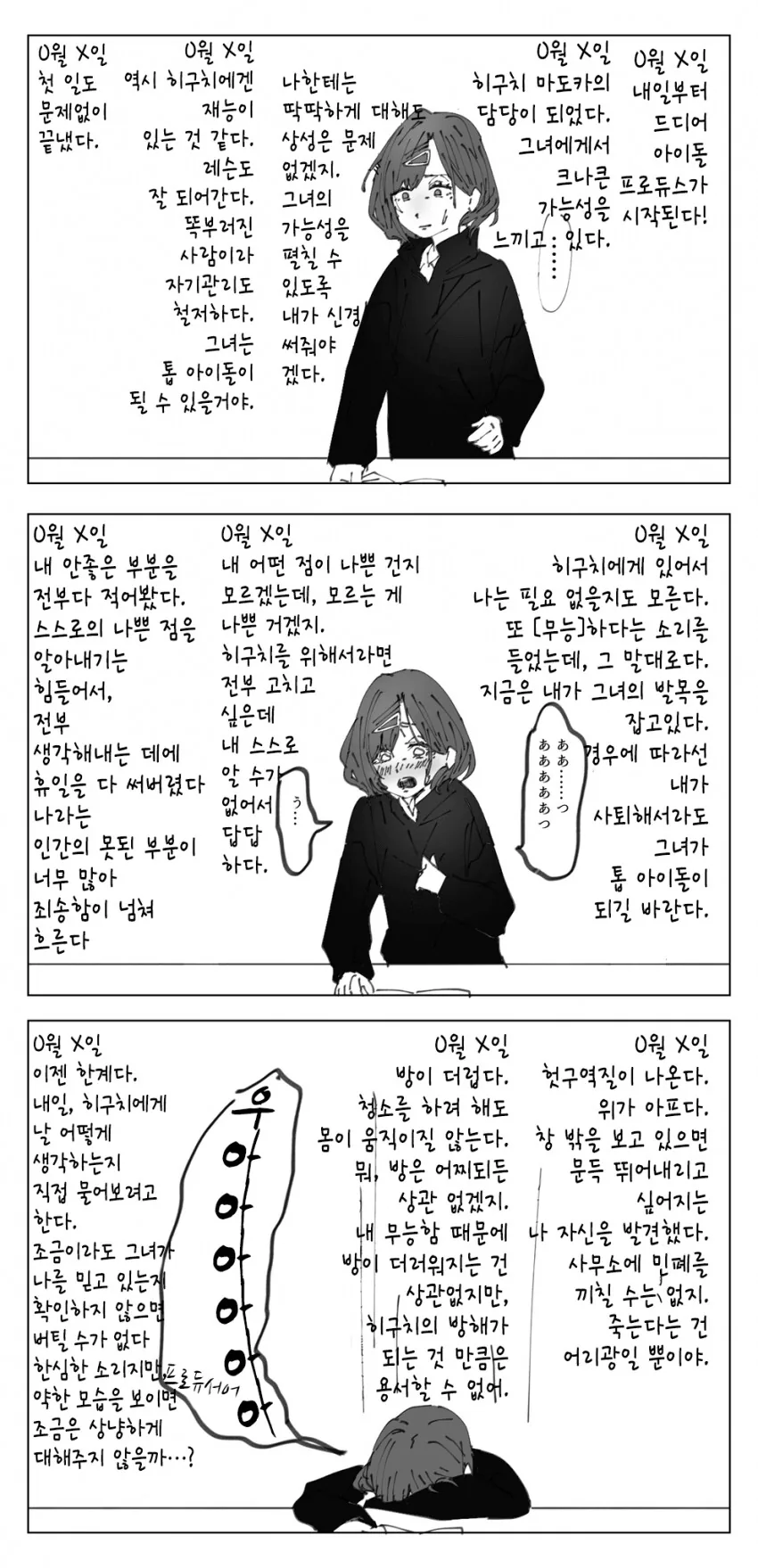 @) 마도카 P는 다 이상하다는 내용.manga