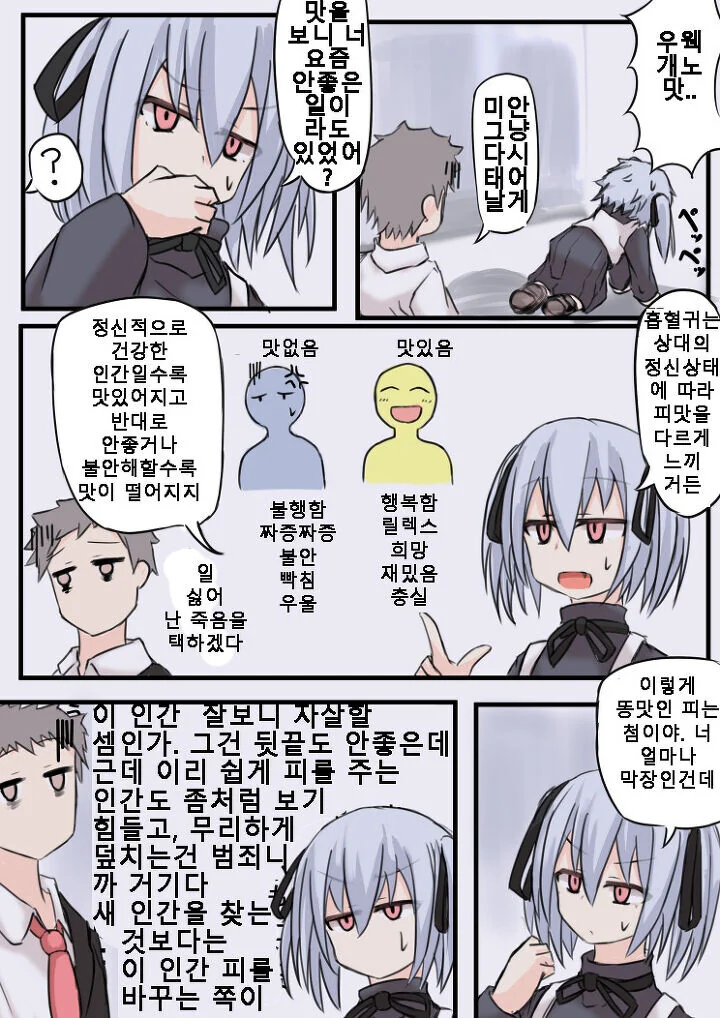 흡혈귀한테 피 빨리는 만화.manwha - 이미지 2
