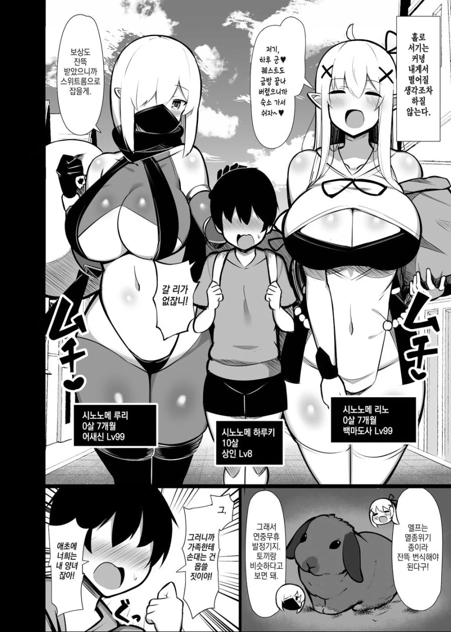 버려진 엘프 쌍둥이를 주운 인간의 결말 Manga - 이미지 3