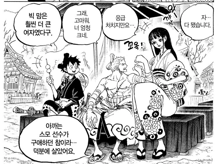 원피스)은근 자랑하는 루피
