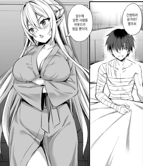 ㅅㅇ이 폭발한 엘프
