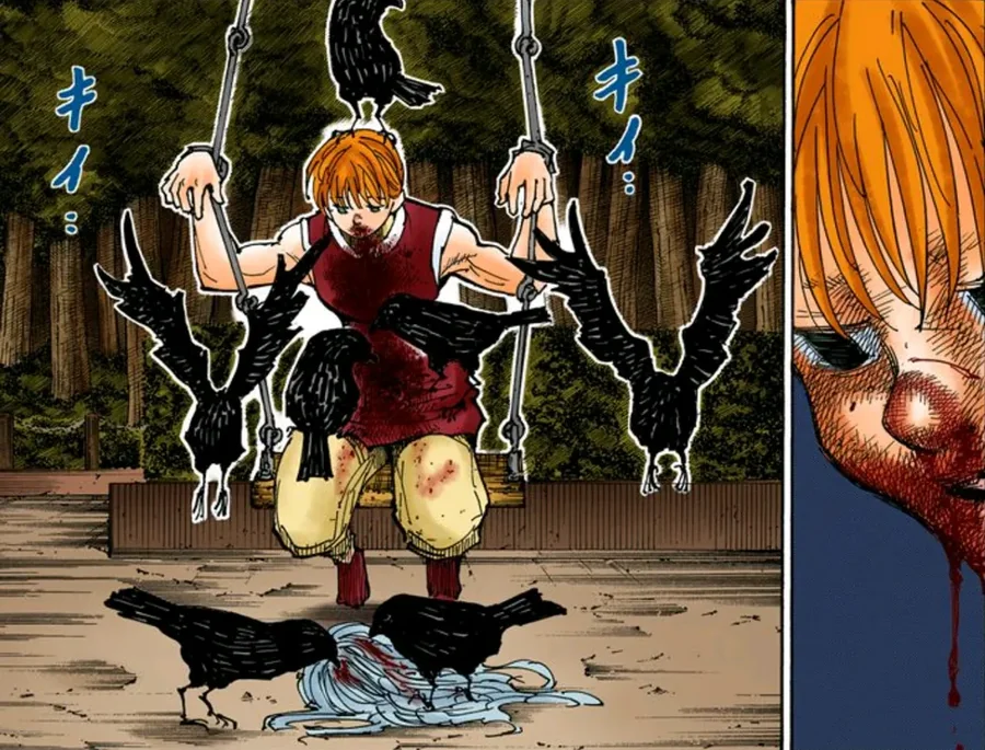 헌터헌터에서 클로로의 가장 큰 실책.manga