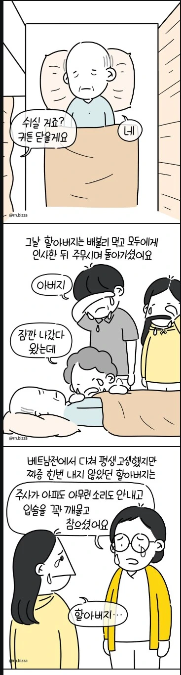 월남전 참전 용사 할아버지의 마지막 인사.Manhwa - 이미지 3