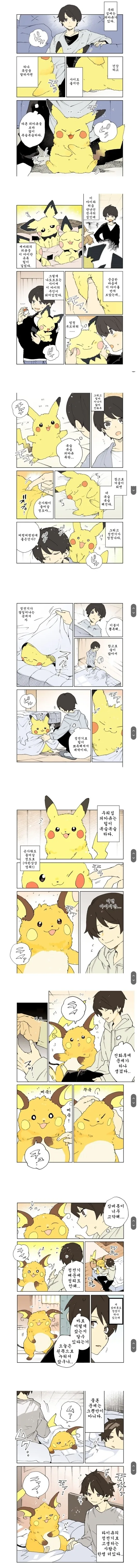 피카츄 이로치 키우는 만화.manga