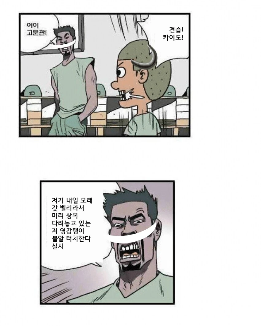 원피스)록스해적단의 일상 만화