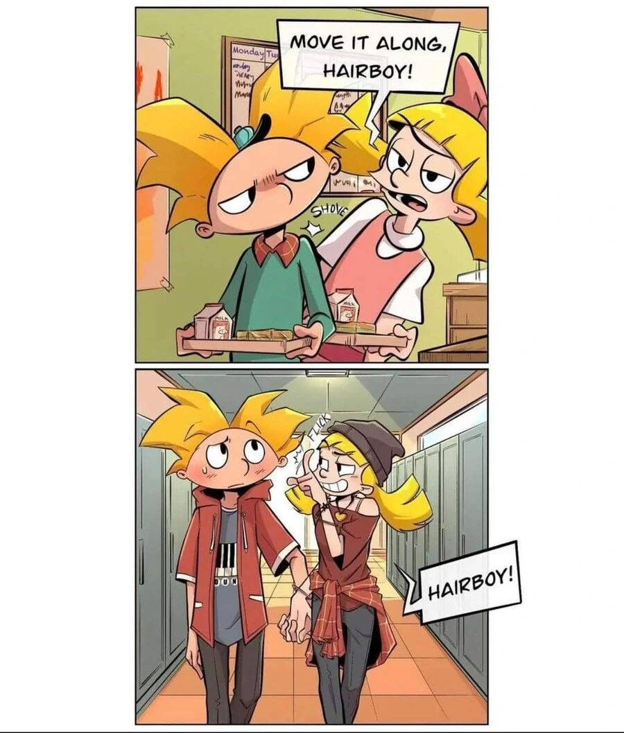 서양 카툰 순애 만화.manga