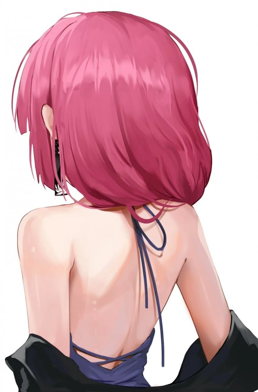 봇치] 의외로 개끌리는 알중녀 뒷모습.manga