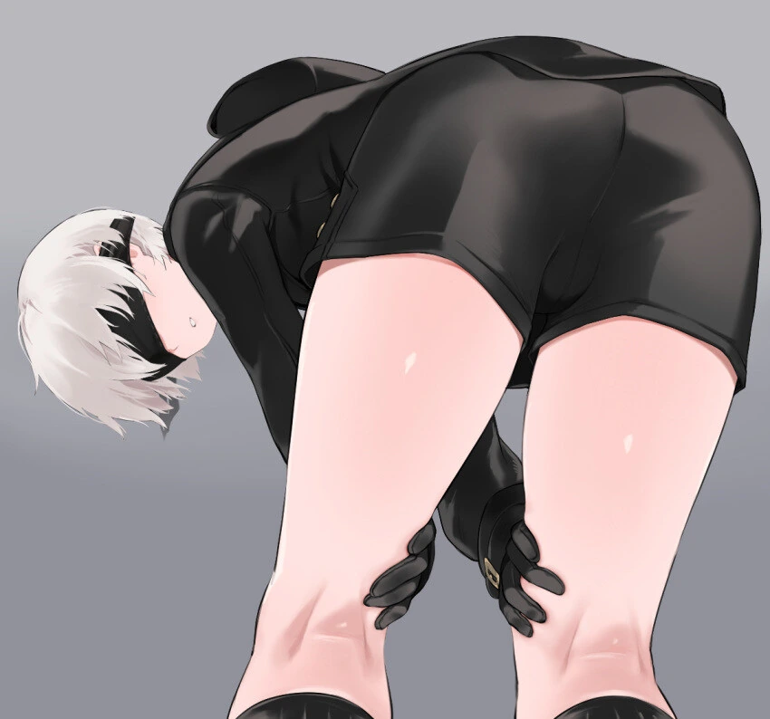 [니어] 쌔끈한 9s 뒤태