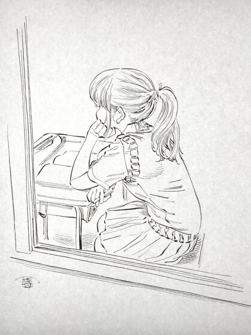 좋아하는 사람에게 고백하는 여고생 - 이미지 10
