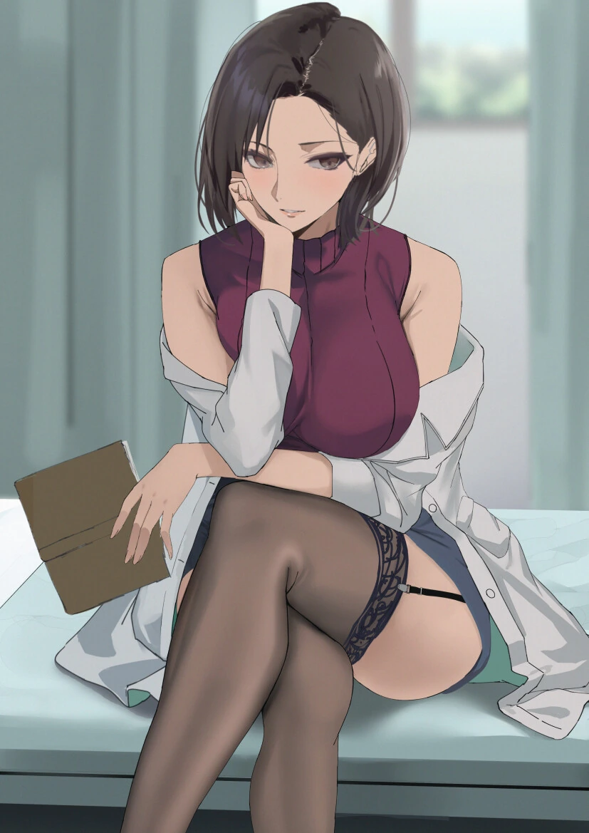 (ㅎㅂ) 복장이 굉장한 양호선생님