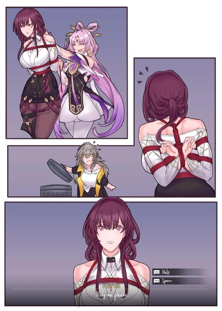 스타레일)카프카 쓰레기통.manwha