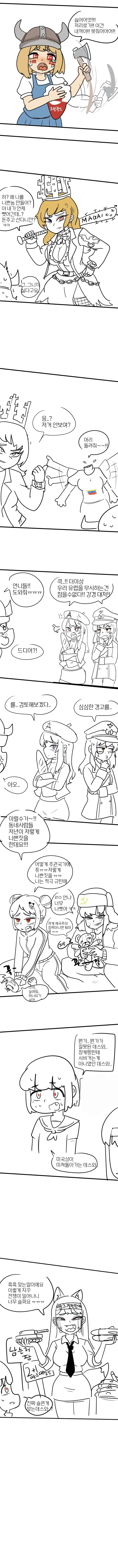 옆반친구 삥뜯는 여고생 미국 만화.manhwa
