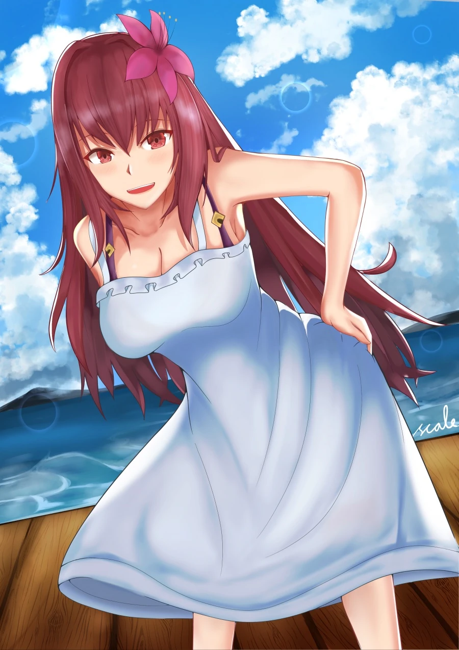 FGO 스카사하 누나한테 마망플레이 당하고싳다 - 이미지 3
