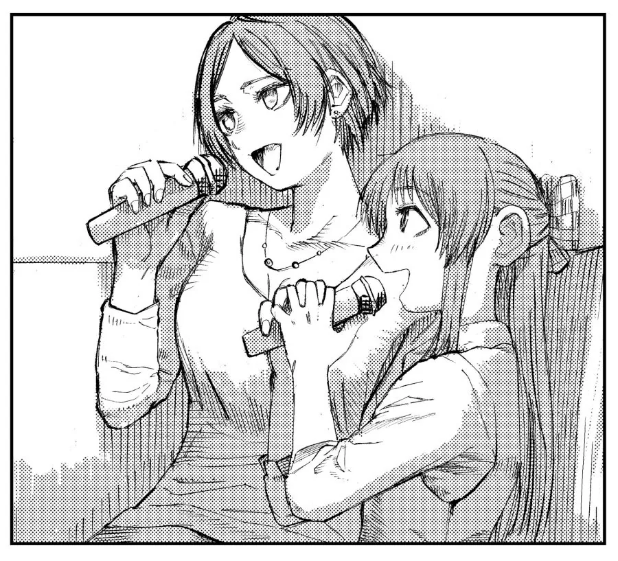 @] 남편이랑 딸내미 듀엣곡을 응원하는 마누라