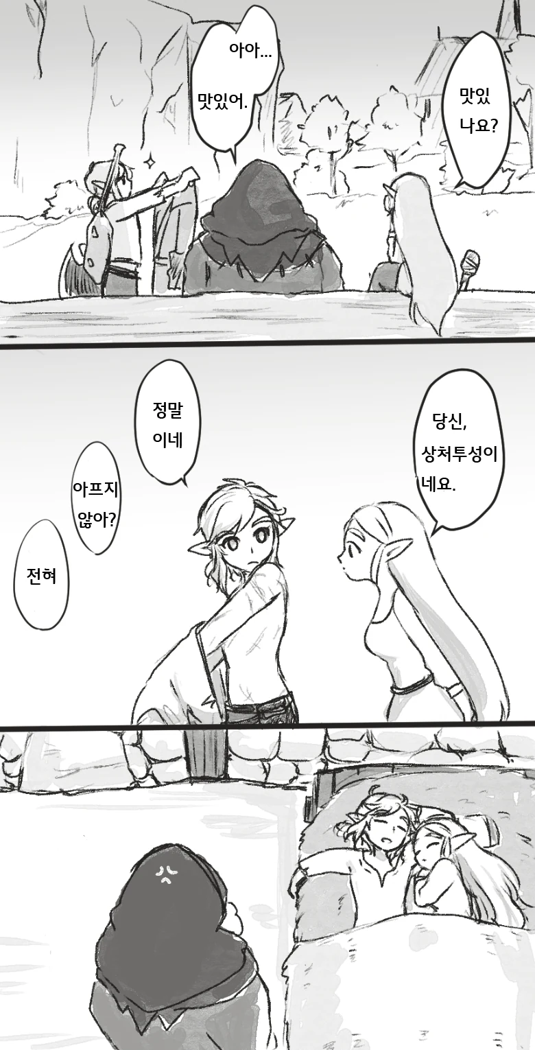 [야숨] 만일 젤다가 함께 잠들었다면.Manga - 이미지 6