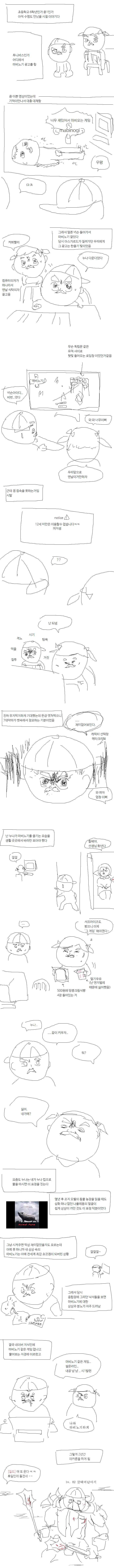 증조할배의 마비노기 하는 만화.manwha
