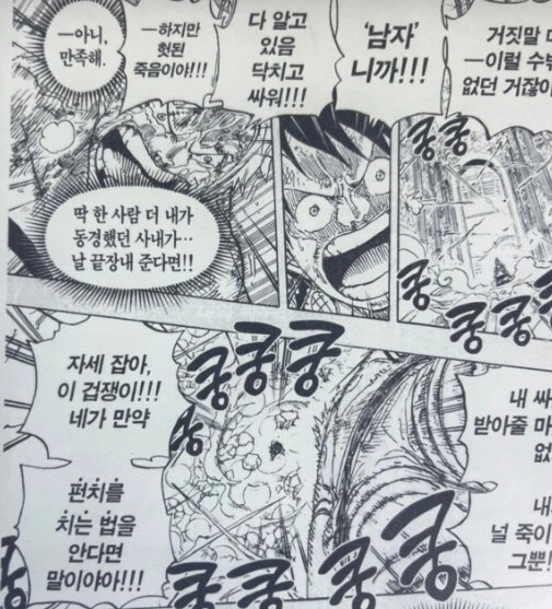 원피스) 펀치 치는 방법은 알고있나, 겁쟁이?! - 이미지 4