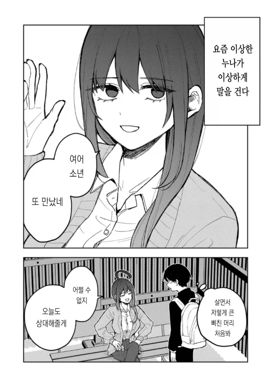 쵸로인 누나 만화
